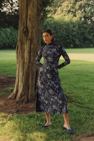 Daisy Dress Royal Rose