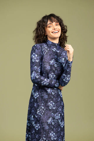 Daisy Dress Royal Rose
