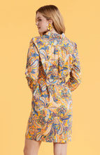 Load image into Gallery viewer, Ziva Paisley Shirt Dress
