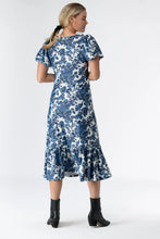 Load image into Gallery viewer, Midnight Hydrangea Dress