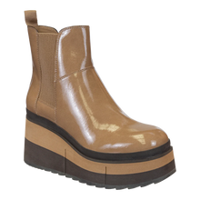 Load image into Gallery viewer, Beige Platform Chelsea Boots