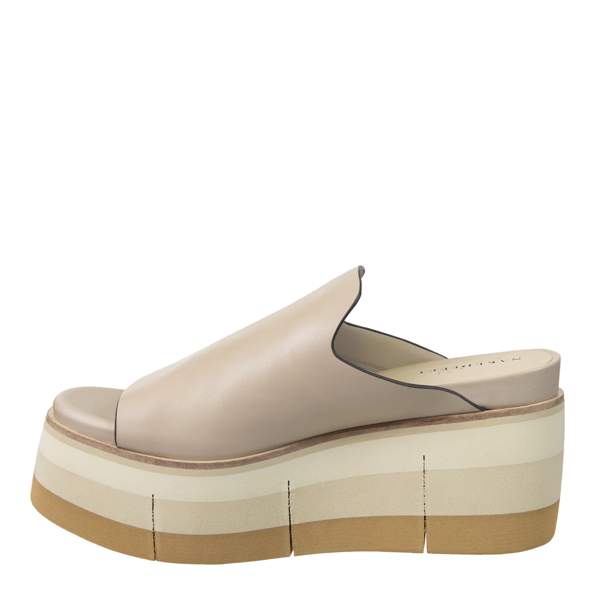 Flow In Beige Platform Sandals