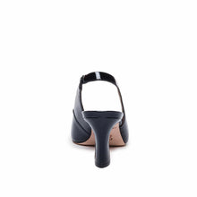 Load image into Gallery viewer, Felicity Black Patent Slingback Pump