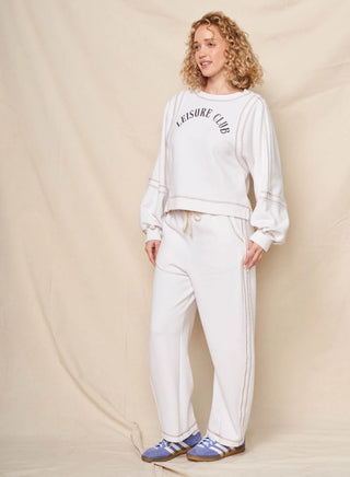 Raw Seamed Pant Oyster