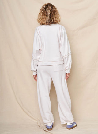 Raw Seamed Pant Oyster