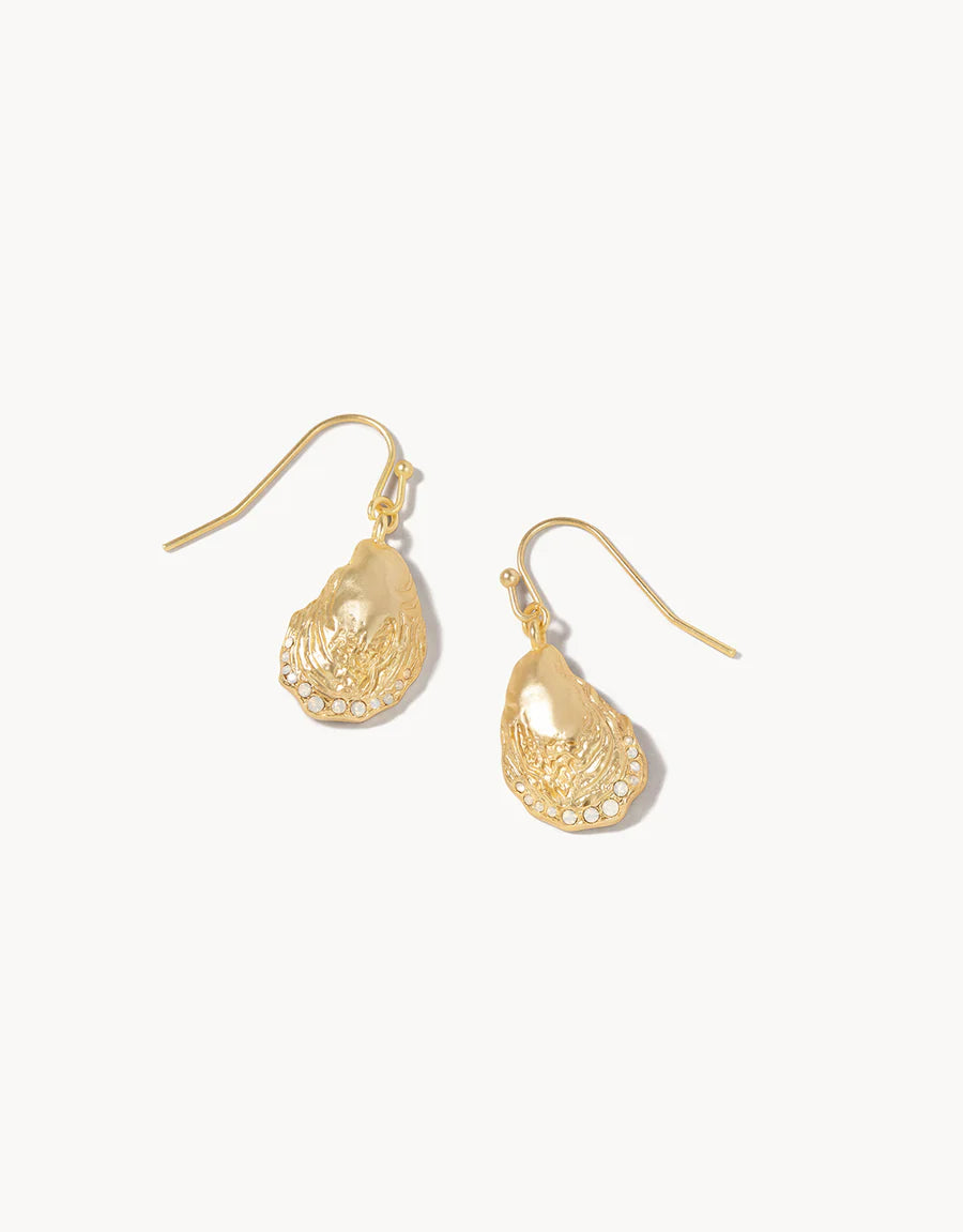 Oyster Drop Earrings