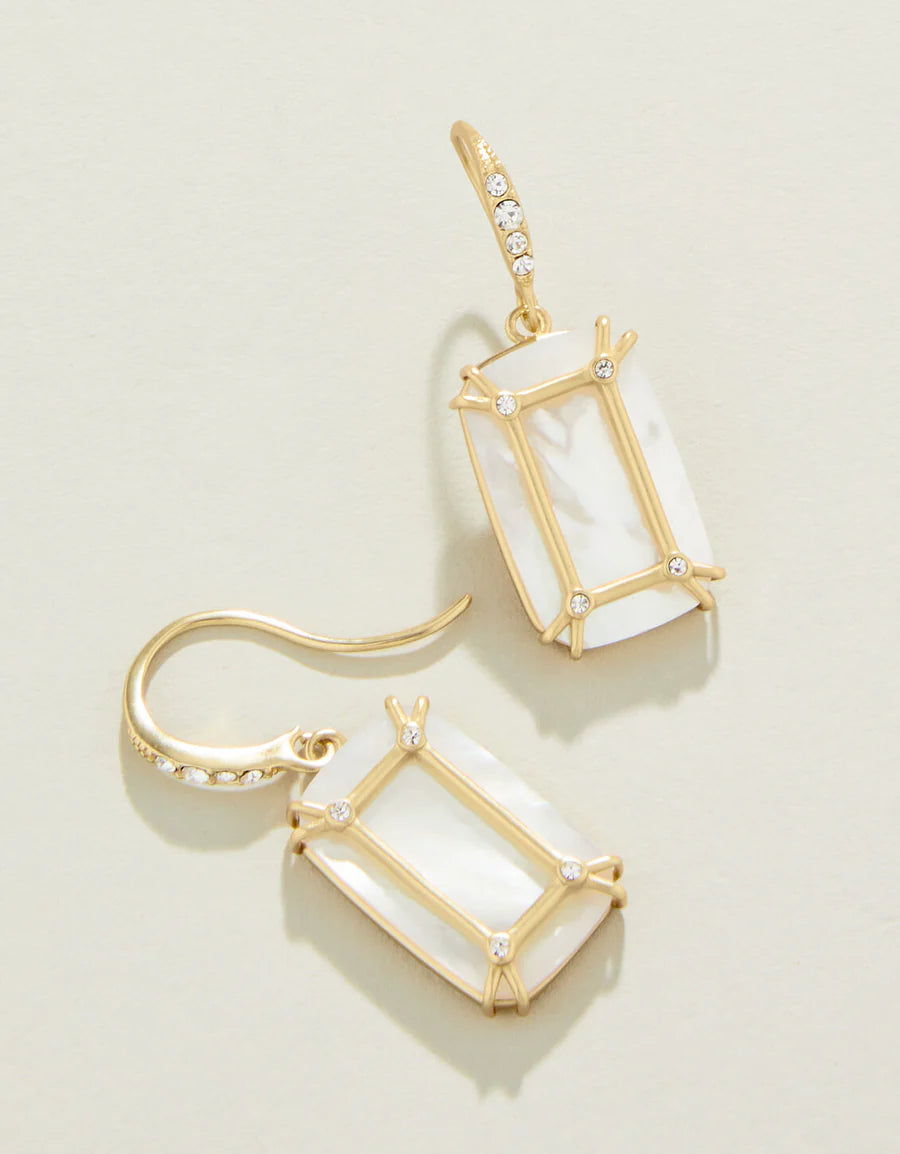 Spartina Orla Window Earrings Mother of Pearl