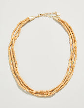 Load image into Gallery viewer, Mia Beaded Necklace 17” Natural