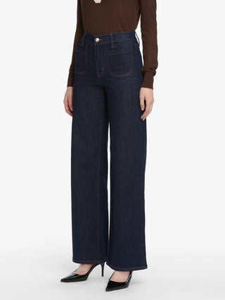 Le Slim Palazzo Modernist Pocket Jeans Rinse