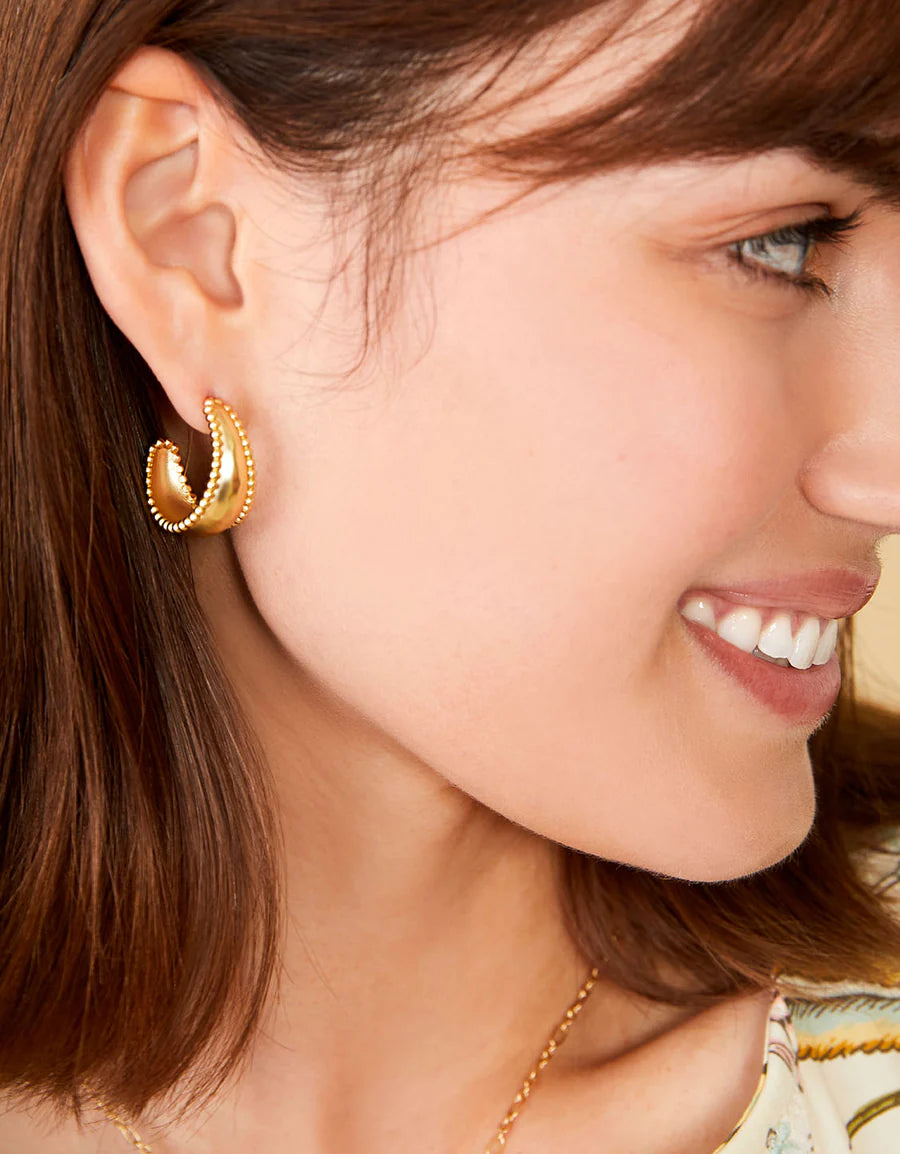 Milly Hoop Earrings Gold