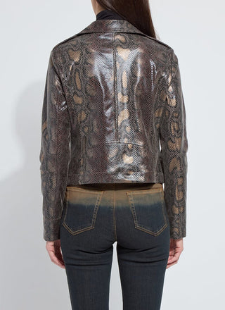 Amelia Moto Jacket Extra Ordinary Snake