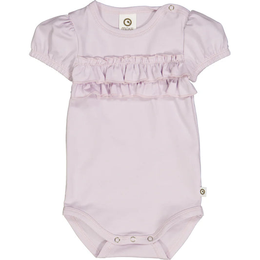 Cozy Me Frill Onsie Orchid