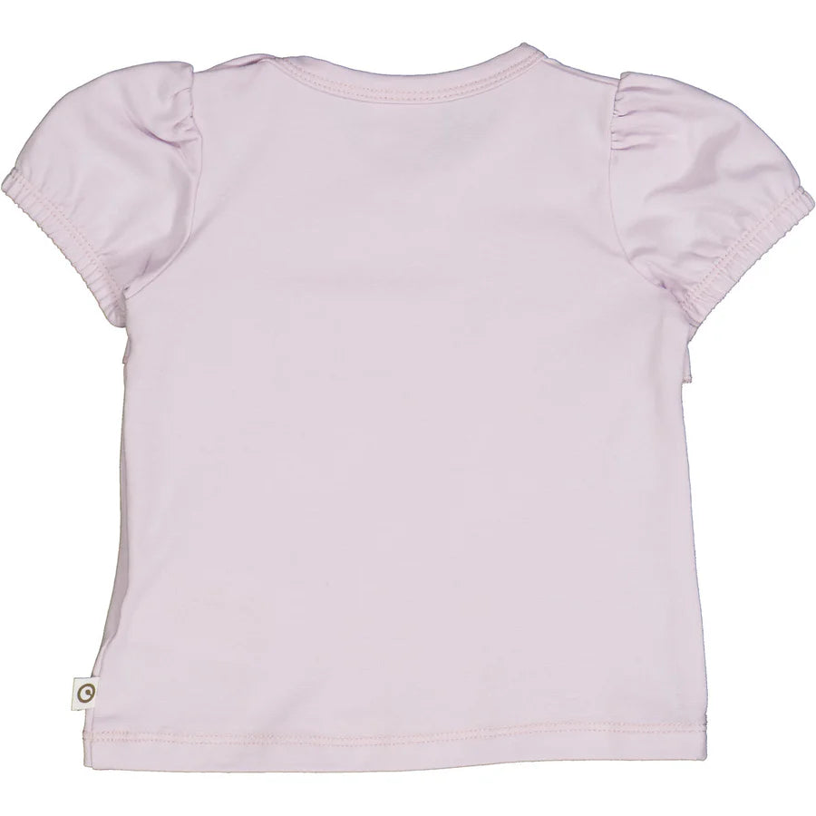 Cozy Me Puff Short Sleeve Top Orchid