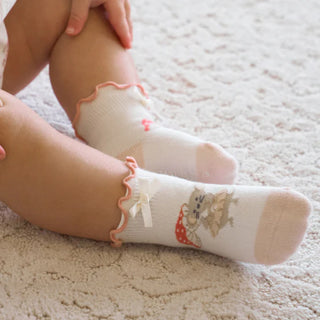 Magical Mouse Non Slip Baby Socks 6 pack