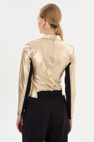Chapin Reversible Leather Bomber Jacket