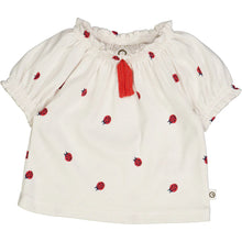 Load image into Gallery viewer, Ladybug Short Sleeve Top