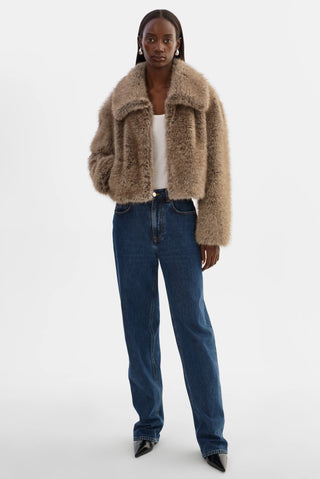 Nova Faux Fur Wolf Jacket