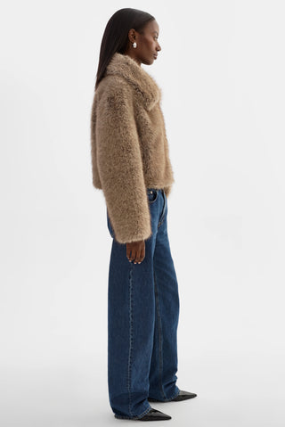 Nova Faux Fur Wolf Jacket