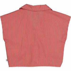 Poplin Stripe Tie Shirt