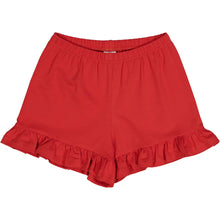 Load image into Gallery viewer, Cozy Me Frill Shorts Red
