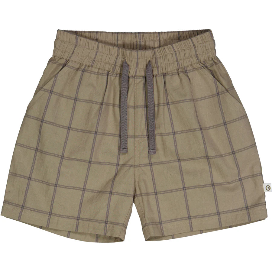 Müsli Check Shorts Cashew