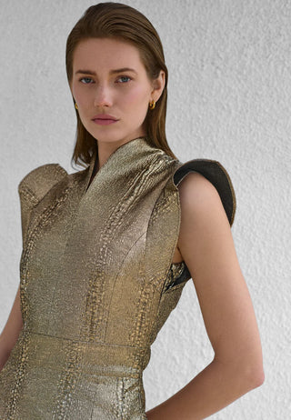 DittaDEA Dress Black Gold