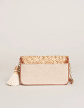 Load image into Gallery viewer, Straw Crew Phone Crossbody Natural