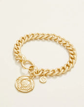 Load image into Gallery viewer, Damask Coin Bracelet Gold