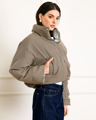 Estelle Reversible Puffer Jacket Light Blue