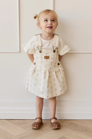 Norah Overall Dress Rose Trail