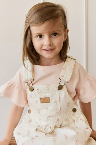 Norah Overall Dress Rose Trail