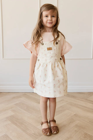 Norah Overall Dress Rose Trail