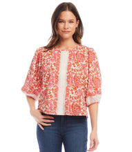 Load image into Gallery viewer, Super Bloom Puff Sleeve Button down Top