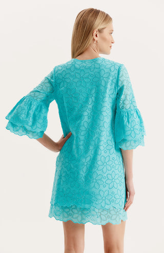 Christa Eyelet Dress Aruba