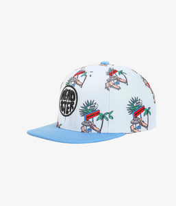 Headster Resort Snapback (Kids) White