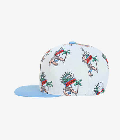 Headster Resort Snapback (Kids) White