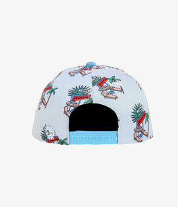 Headster Resort Snapback (Kids) White