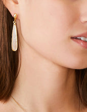 Load image into Gallery viewer, Drip Earrings Mother of Pearl