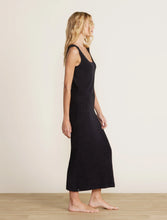 Load image into Gallery viewer, Ribbed Square Neck Dress