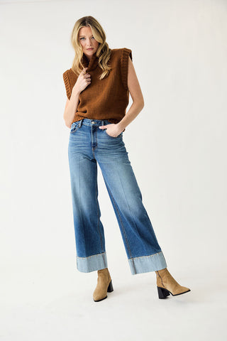 Parker Stud Jeans Blue Moment