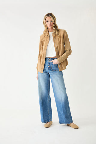 Dillion No Waist Jeans Light Indigo