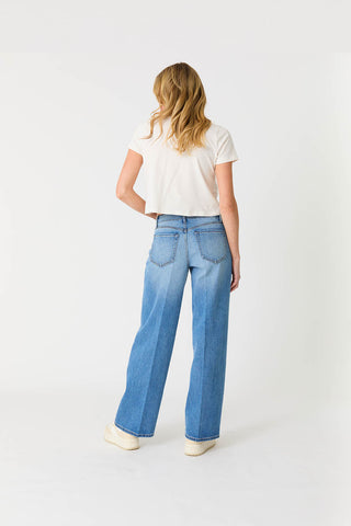 Dillion No Waist Jeans Light Indigo