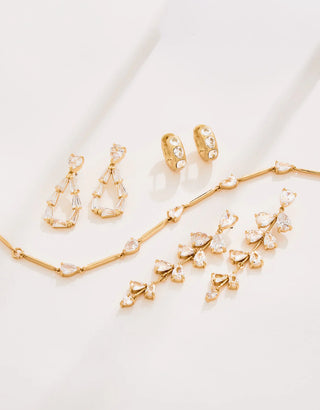 Henrietta Earrings Crystal