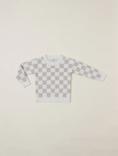 Load image into Gallery viewer, Toddler CozyChic® Cotton Checkered Pullover