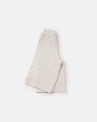 Wide Leg Pants Fuzzy Ecru