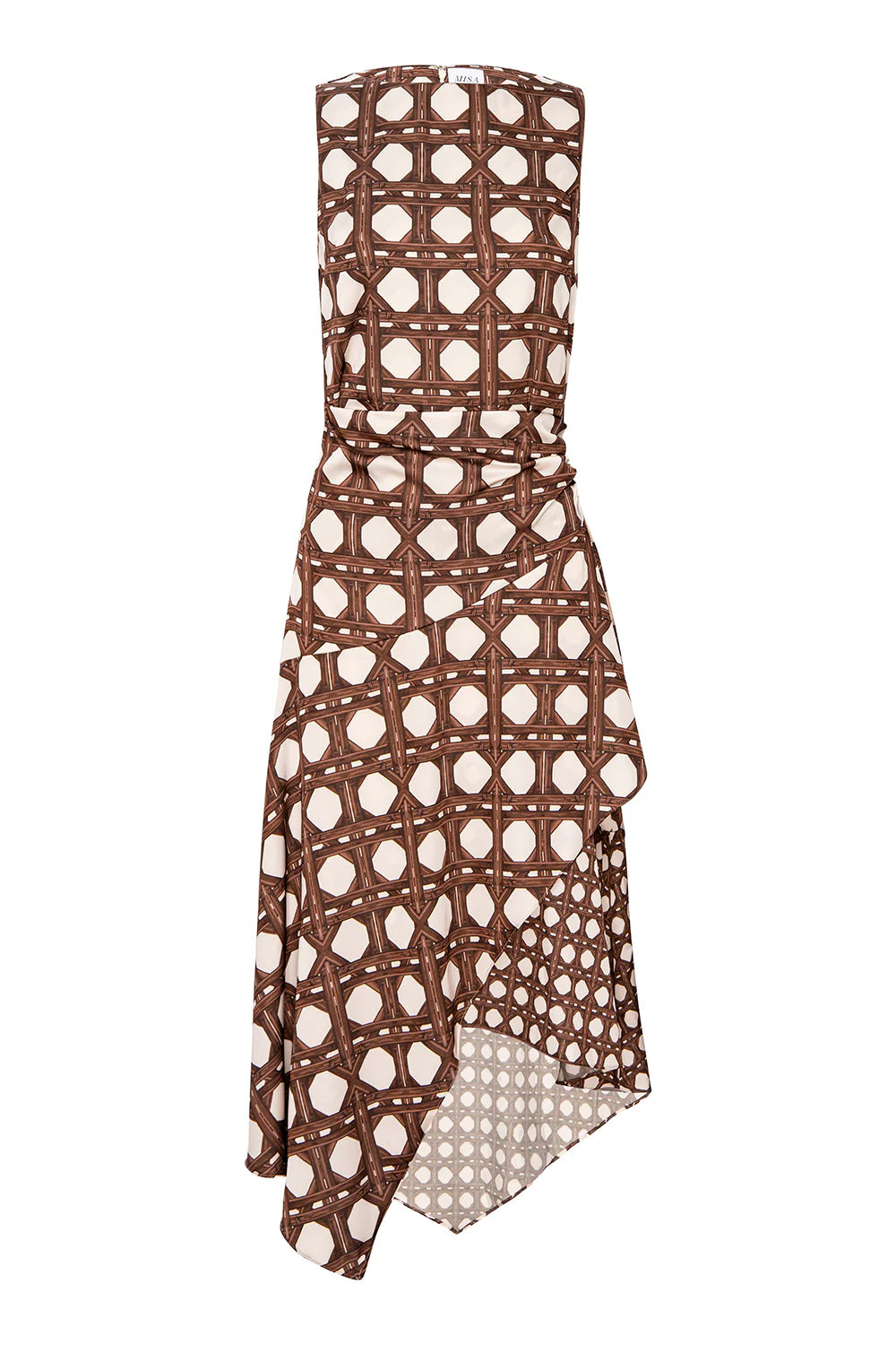 Alodia Dress Choco Rattan