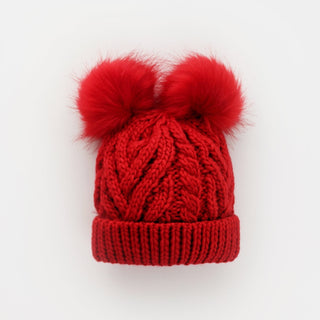 Fluffer Beanie Red