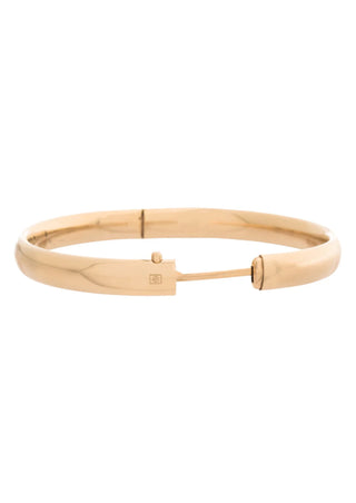 Cherish Gold Bangle Bracelet Medium