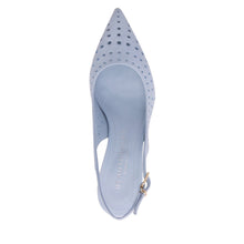Load image into Gallery viewer, Flynn Sky Blue Leather Slingback