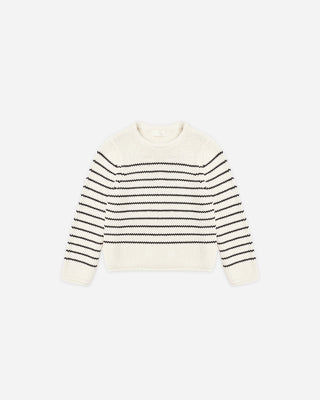 Jacques Sweater Black Stripe